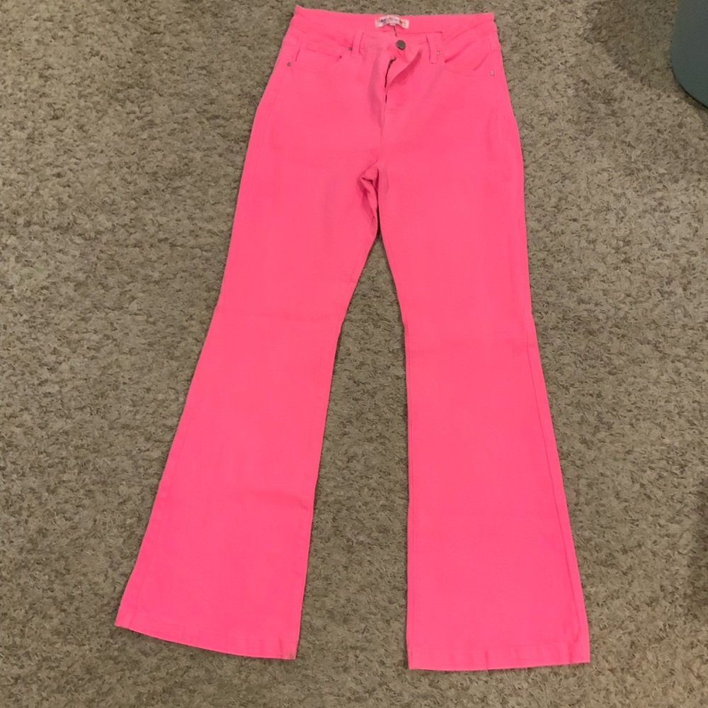 Vibrant Pink Women's Jeans